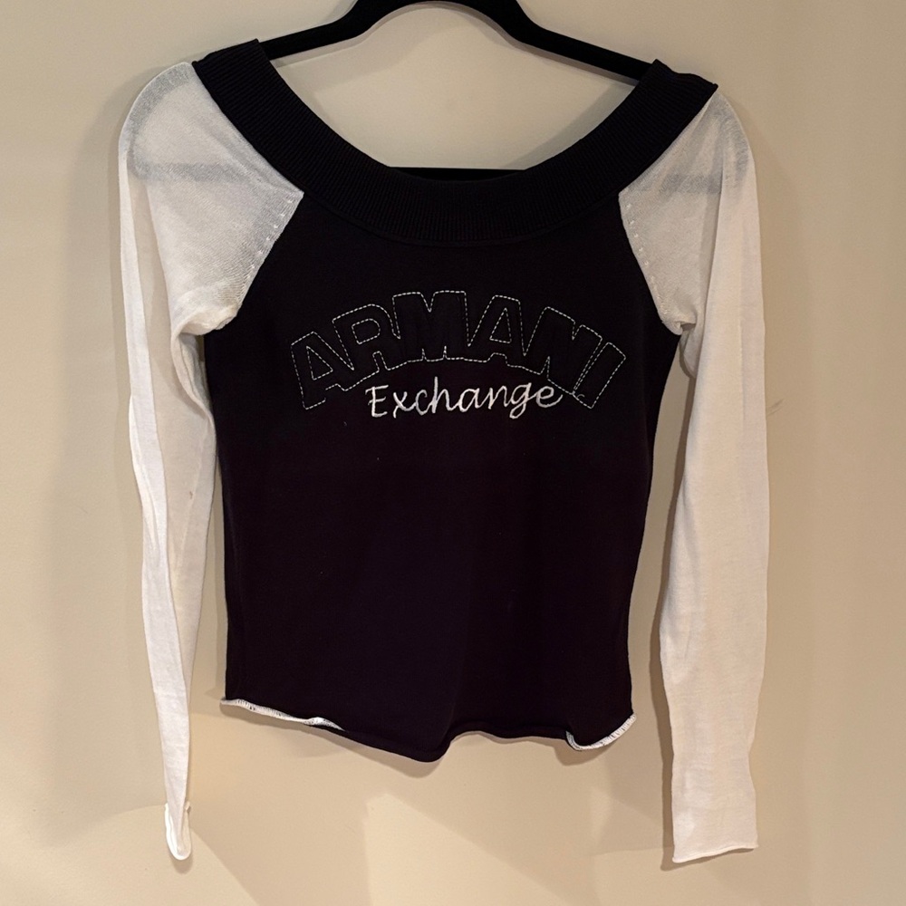 Giorgio Armani Black and White Bodysuit